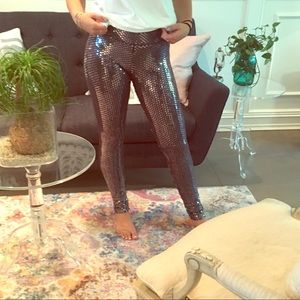 Sequin leggings